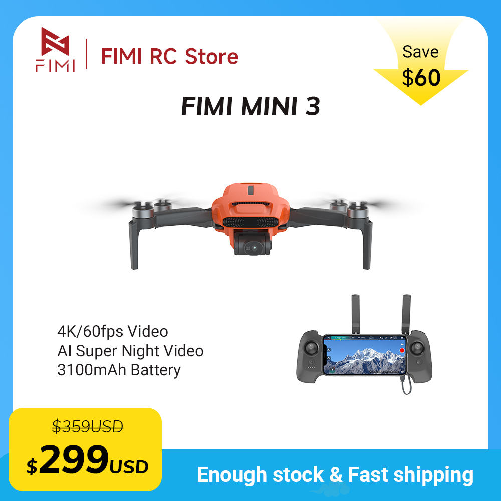 FIMI MINI 3 Kamera Drone 4K 60 - Drone Gps Module incelemesi ve fiyatı